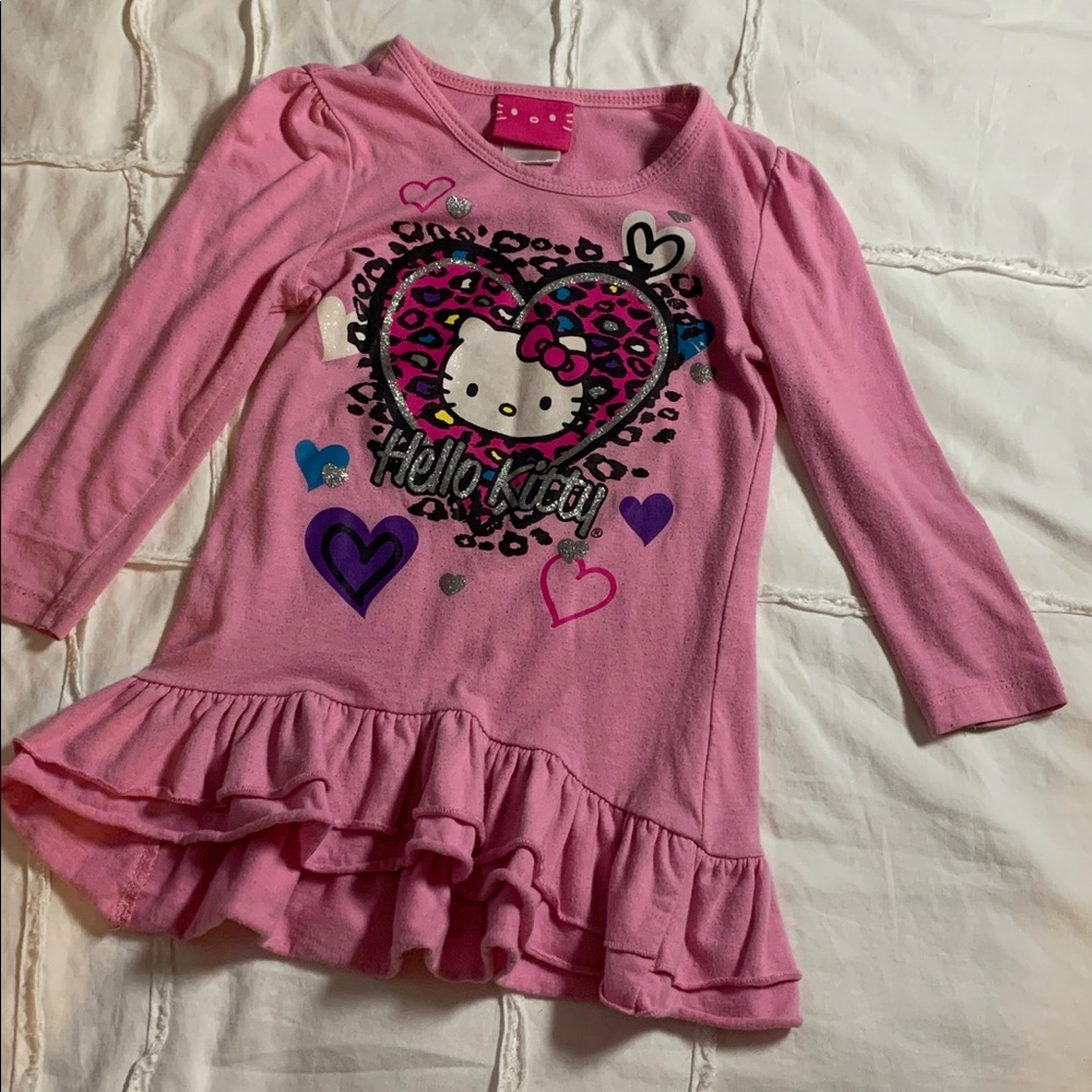Hello Kitty Pink Apparel Tag
